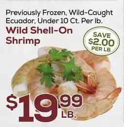 DeCicco & Sons Wild Shell-On Shrimp offer