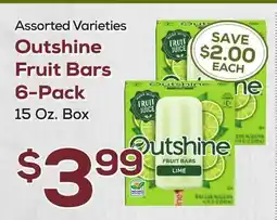 DeCicco & Sons Outshine Fruit Bars 6-Pack offer