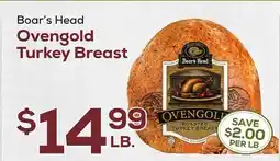 DeCicco & Sons Boar's Head Ovengold Turkey Breast offer