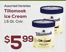 DeCicco & Sons Tillamook Ice Cream offer