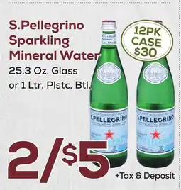 DeCicco & Sons S.Pellegrino Sparkling Mineral Water offer
