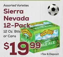 DeCicco & Sons Sierra Nevada 12-Pack offer