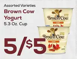 DeCicco & Sons Brown Cow Yogurt offer
