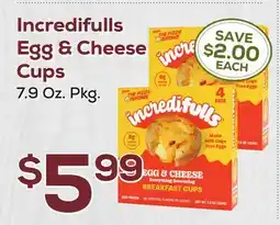 DeCicco & Sons Incredifulls Egg & Cheese Cups offer