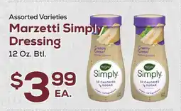 DeCicco & Sons Marzetti Simply Dressing offer