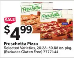 Stop&Shop Freschetta Pizza offer
