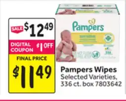 Stop&Shop Pampers Wipes offer