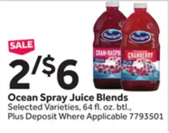 Stop&Shop Ocean Spray Juice Blends offer