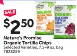 Stop&Shop Nature's Promise Organic Tortilla Chips offer