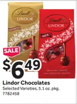 Stop&Shop Lindor Chocolates offer