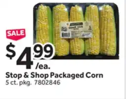 Stop&Shop Stop & Shop Packaged Corn offer
