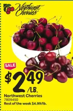 Stop&Shop Northwest Cherries offer