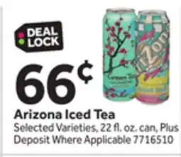 Stop&Shop Arizona Iced Tea offer
