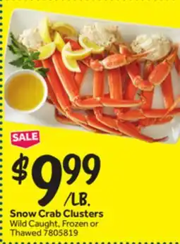 Stop&Shop Snow Crab Clusters offer