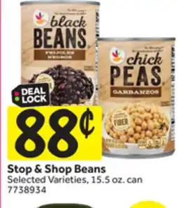 Stop&Shop Stop & Shop Beans offer