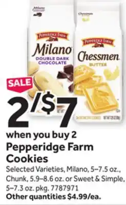 Stop&Shop Pepperidge Farm Cookies offer