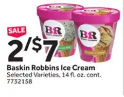 Stop&Shop Baskin Robbins Ice Cream offer