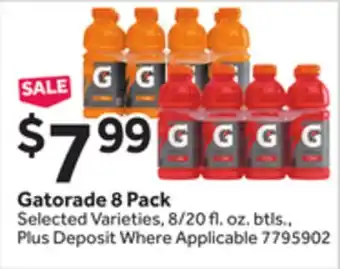 Stop&Shop Gatorade offer