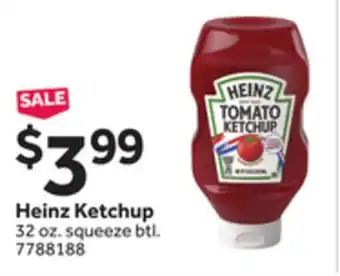 Stop&Shop Heinz Ketchup offer