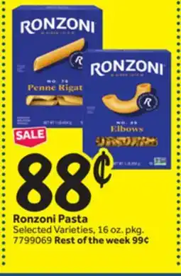 Stop&Shop Ronzoni Pasta offer