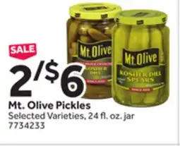 Stop&Shop Mt. Olive Pickles offer