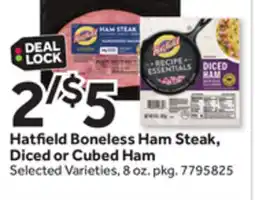 Stop&Shop Hatfield Boneless Ham Steak, Diced or Cubed Ham offer