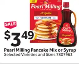 Stop&Shop Pearl Milling Pancake Mix or Syrup offer