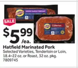 Stop&Shop Hatfield Marinated Pork offer
