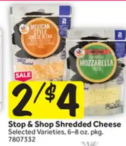 Stop&Shop Stop & Shop Shredded Cheese offer