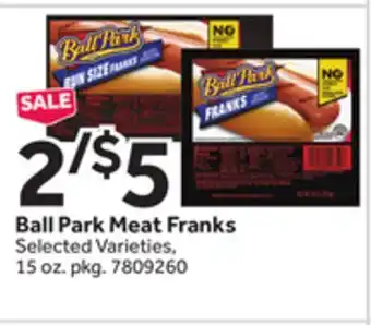 Stop&Shop Ball Park Meat Franks offer