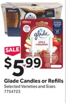 Stop&Shop Glade Candles or Refills offer
