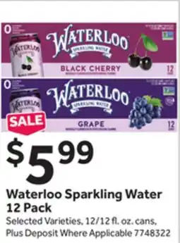 Stop&Shop Waterloo Sparkling Water offer
