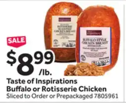 Stop&Shop Taste of Inspirations Buffalo or Rotisserie Chicken offer