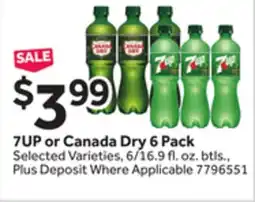 Stop&Shop 7UP or Canada Dry offer