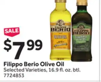 Stop&Shop Filippo Berio Olive Oil offer