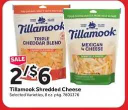 Stop&Shop Tillamook Shredded Cheese offer