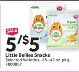 Stop&Shop Little Bellies Snacks offer