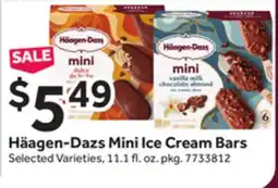 Stop&Shop Häagen-Dazs Mini Ice Cream Bars offer