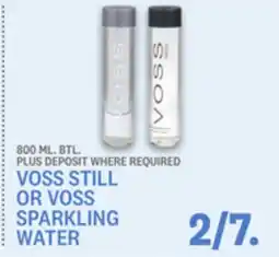 Kings Food Markets VOSS STILL OR VOSS SPARKLING WATER offer