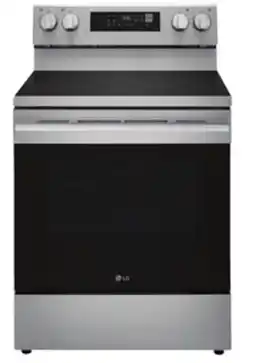 Lowe's 6.3 cu ft. Airfry Convection Freestanding Electric Range offer