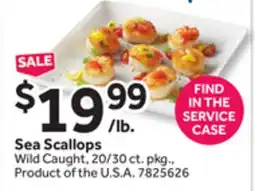 Stop&Shop Sea Scallops offer