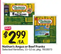 Stop&Shop Nathan's Angus or Beef Franks offer