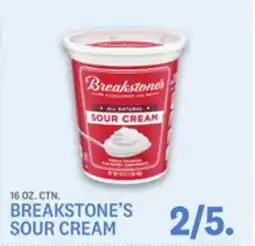 Kings Food Markets BREAKSTONE'S SOUR CREAM offer