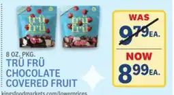 Kings Food Markets TRÜ FRÜ CHOCOLATE COVERED FRUIT offer