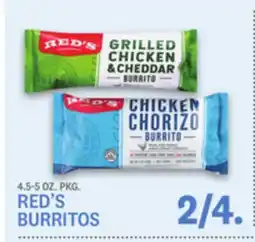 Kings Food Markets RED'S BURRITOS offer