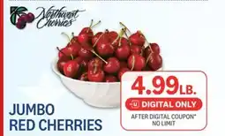 Kings Food Markets JUMBO RED CHERRIES offer