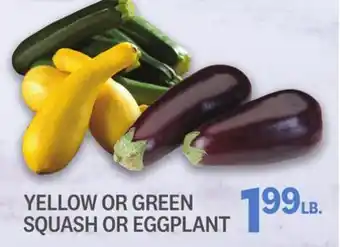 Kings Food Markets YELLOW OR GREEN SQUASH OR EGGPLANT offer