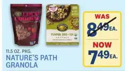 Kings Food Markets NATURE'S PATH GRANOLA offer