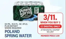 Kings Food Markets POLAND SPRING WATER offer