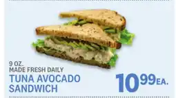Kings Food Markets TUNA AVOCADO SANDWICH offer